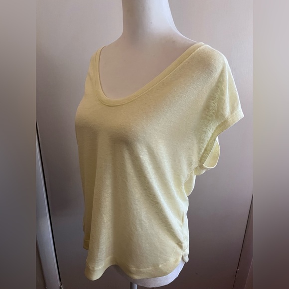 NWT Banana Republic Linen-Blend T-Shirt - Picture 3 of 14